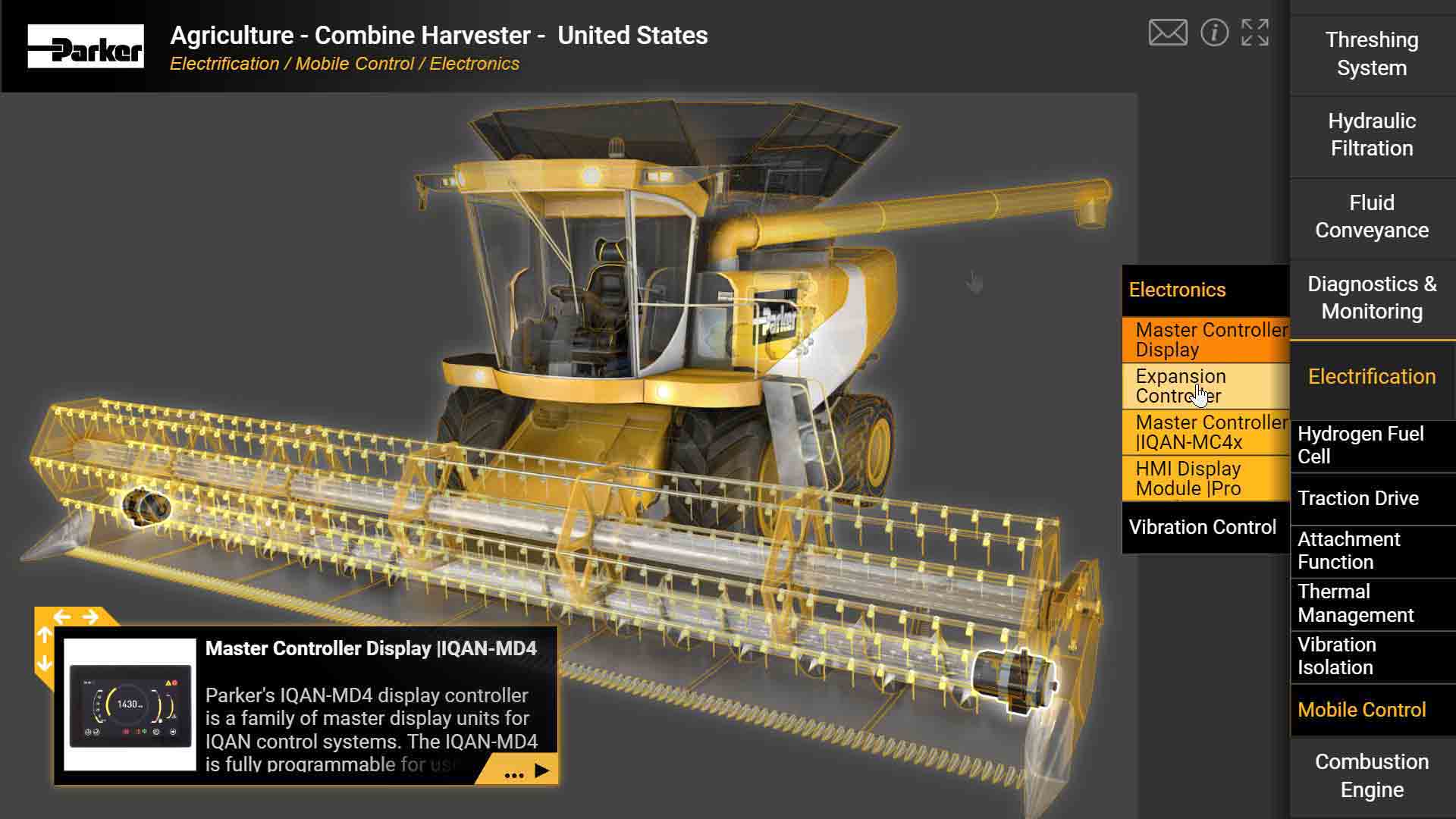 Agriculture Combine Harvester Equipment and Products