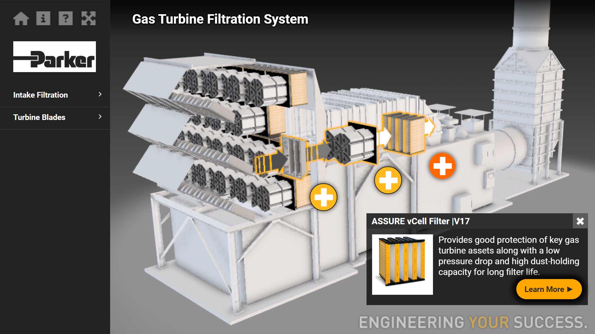 Gas Turbine Filtration System Onshore Combined Cycle