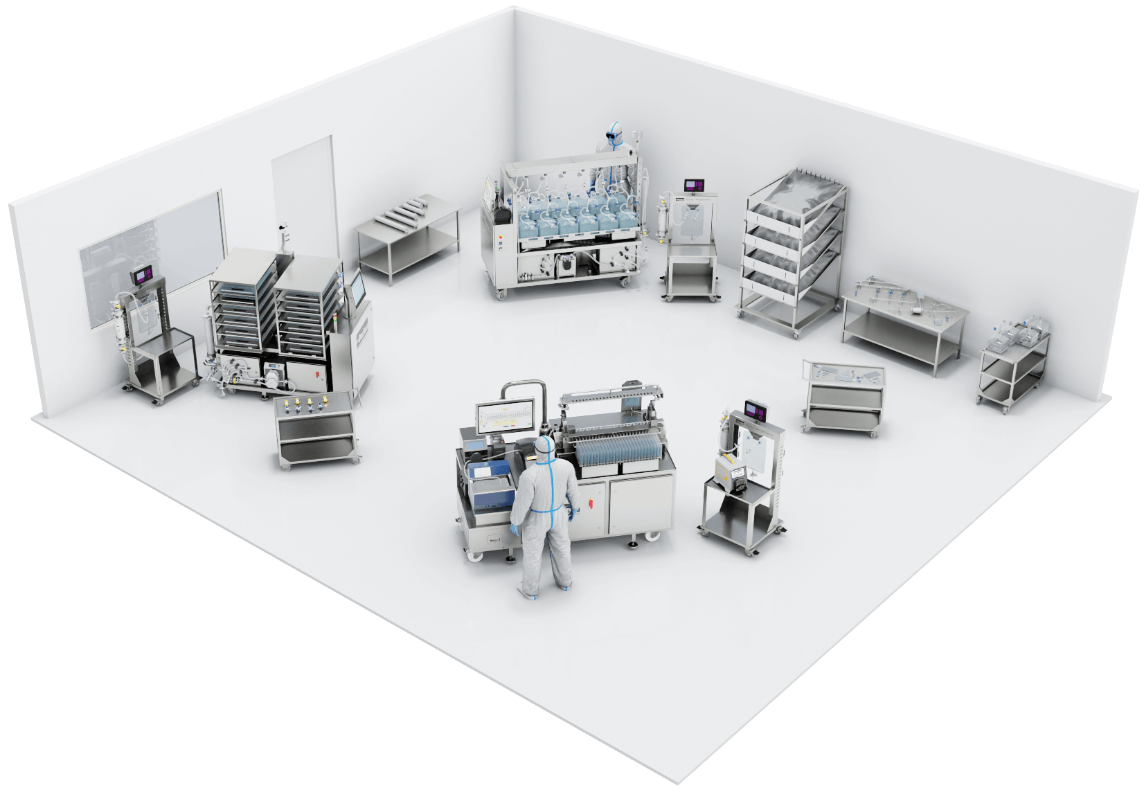 Product Filtration & Dispense Room