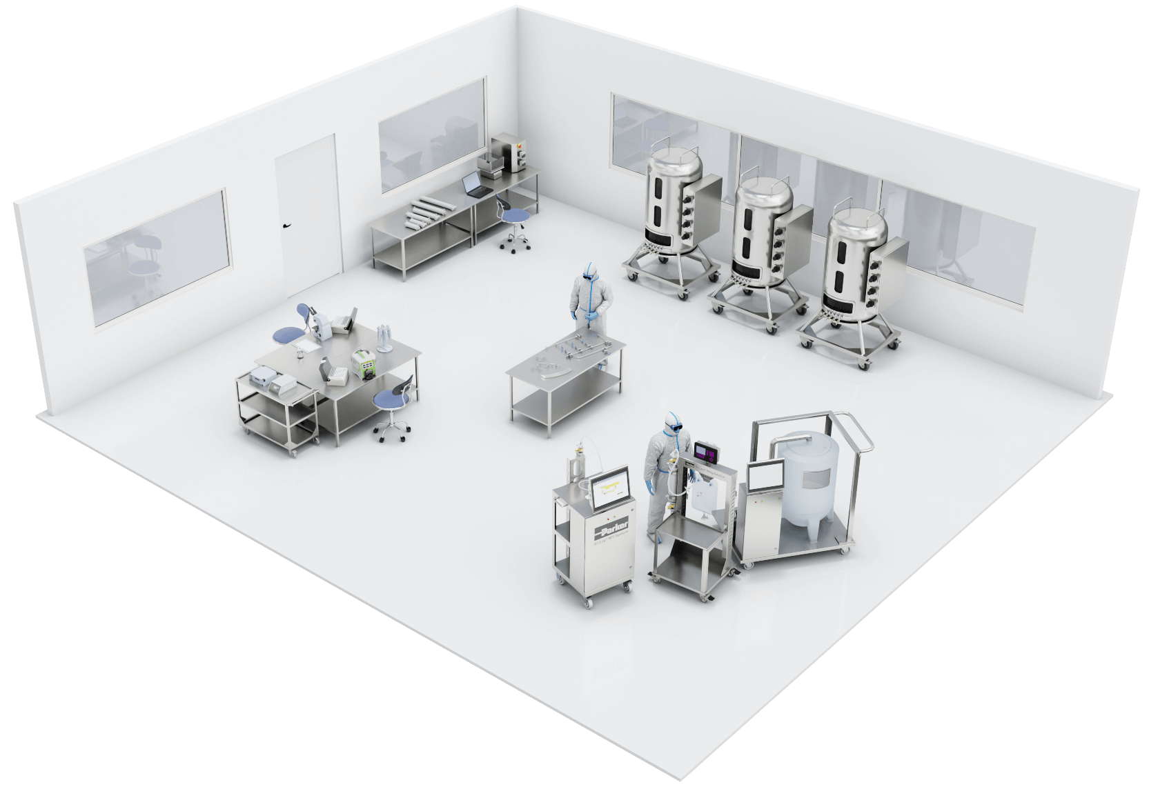 Cell Culture Maintenance Room
